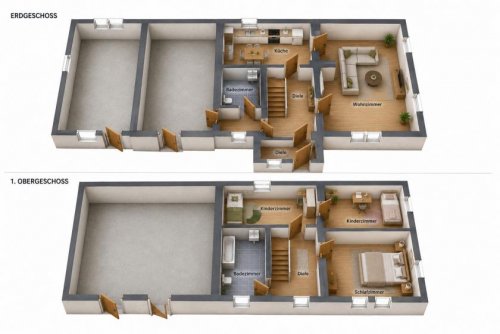 Bischofrod Großzügiges Wohnhaus mit viel Platz & Entwicklungsmöglichkeiten zur Miete Haus 