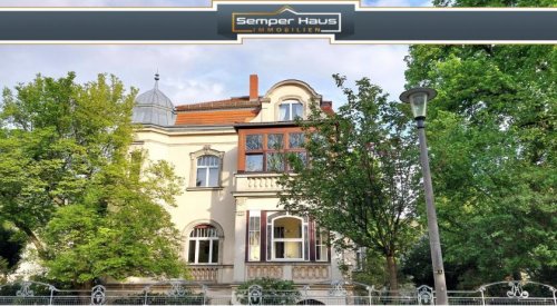 Dresden Immobilien GEPFLEGTE DENKMAL-VILLA in TOP Lage Dresdens Gewerbe kaufen