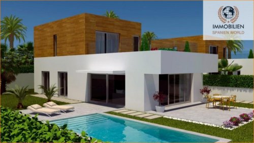 Orihuela / Lomas de Don Juan Immobilien Premium-Villen mit Pool und Meerblick- Lomas de Don Juan. Alicante. Haus kaufen