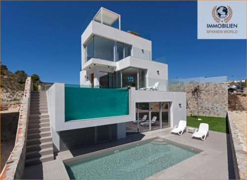 Finestrat Immobilien DIE IN DIE BERGLANDSCHAFT VON FINESTRAT INTEGRIERTEN VILLEN. ALICANTE. Haus kaufen