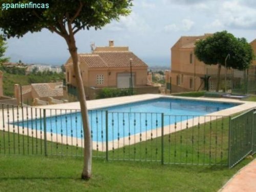 Benidorm - La Nucia Immobilien PROVISIONSFREI Spanien Benidorm La Nucia 100qm Appartement Wohnung, 3 Schlafzimmer, 2 Badezimmer, Küche, Gem. Pool + Garten,