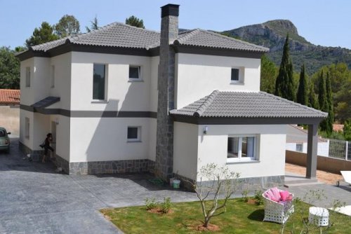 Denia Costa Blanca Häuser von Privat Neubau Villa im modernen Stil Haus kaufen