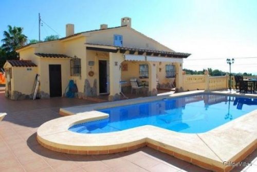 Calpe Immobilien Schöne Villa mit Meerblick und Gästeapartment in Calpe Haus kaufen