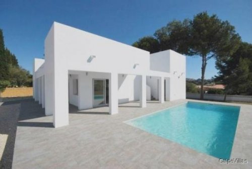 Benissa Immobilien Moderne neue Villa (2013) in Benissa mit wunderschönem Meerblick Haus kaufen
