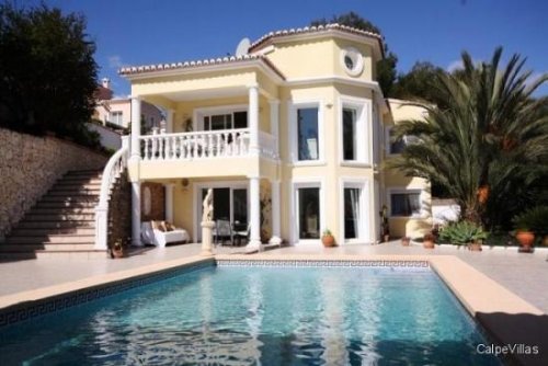 Benissa Immobilien Sehr schöne Villa in perfektem Zustand auf einem flachen Grundstück in Benissa Haus kaufen