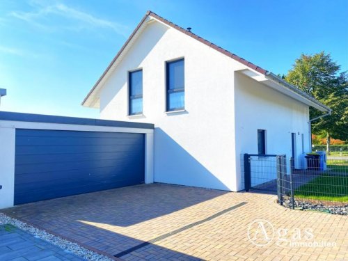 Löbnitz (Landkreis Nordsachsen) Häuser Modernes Einfamilienhaus mit Garage und großem Garten in Seenähe Haus kaufen