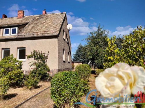 Frohburg Günstiges Haus Ihr neues Zuhause: Charmante Doppelhaushälfte in Elbisbach bei Bad Lausick/Frohburg Haus kaufen