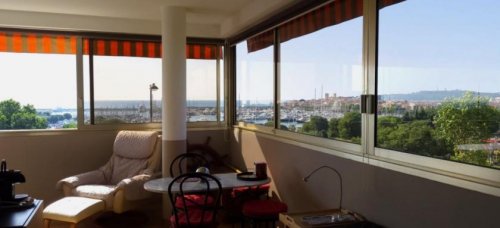 Antibes Immobilien 3-Zimmer-Wohnung mit Blick auf den Hafen und alte Antibes Wohnung kaufen