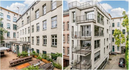 Berlin Gewerbe Gewerbeensemble mit Loftcharakter und Abgeschlossenheitsbescheinigung Gewerbe kaufen