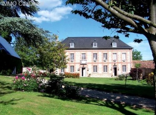 Saint-Louet-sur-Seulles Immobilien Herrlich gelegenes, gepflegtes Herrenhaus in fantastisch schönem und sehr gepflegtem Park, mit einer kleinen Obstbaumplantage,