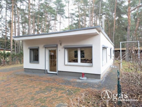 Borkheide Haus Gepflegter Ferienbungalow mit Wintergarten und Nebengebäude auf großzügigem Grundstück in Borkheide Haus kaufen