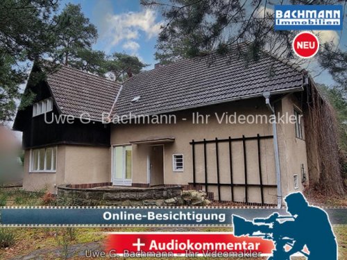 Zeuthen Haus Zeuthen: Großes Einfamilienhaus mit Charme zum Kernsanieren Haus kaufen