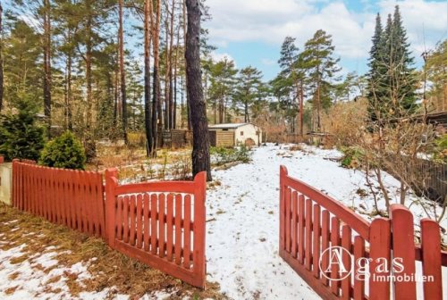 Mittenwalde (Landkreis Dahme-Spreewald) Grundstücke Bauträgerfreies Grundstück mit Freizeitbungalow in Töpchin - für Ihren Traum vom Eigenheim! Grundstück kaufen