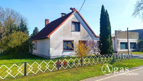 Golßen Immobilien zwei vermietete Einfamilienhäuser mit Sonnen-Garten in Golßen / OT Gersdorf - mit Sanierungsbedarf Haus kaufen