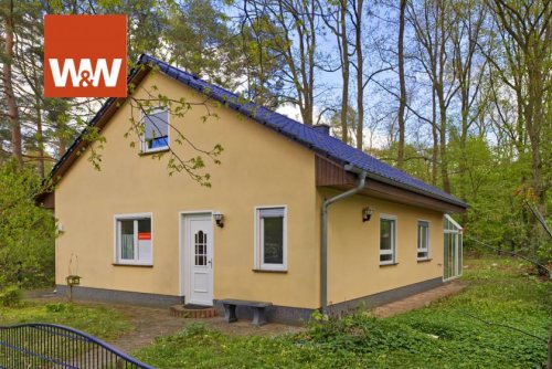 Bernau bei Berlin Häuser Überschaubar für Singles oder Pärchen, moderner Bungalow in Bernau-Börnicke/Niebelungen Haus kaufen
