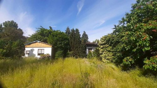 Ahrensfelde Grundstücke Baugrundstück mit Wochenendhaus unmittelbar an Berliner Stadtgrenze Grundstück kaufen