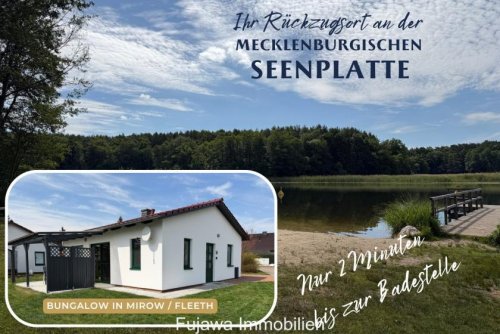 Mirow Häuser von Privat Bungalow in Fleeth zu verkaufen Investitions- und Eigennutzungsobjekt nahe dem Vilzsee Haus kaufen