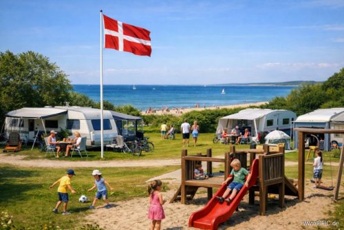 Niebüll Immobilien Campingplatz in Dänemark - küstennahe Lage, nahe deutscher Grenze, Betreiberunterkunft Gewerbe kaufen