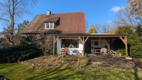 Leer (Ostfriesland) Immobilien Rarität in Logabirum: Einfamilienhaus mit Bauland für 3 weitere Einheiten! Haus kaufen