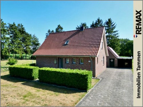 Westoverledingen Suche Immobilie + Einmalige Alleinlage nahe Papenburg – gepflegtes Einfamilienhaus auf 1.839 m² Grundstück + Haus kaufen