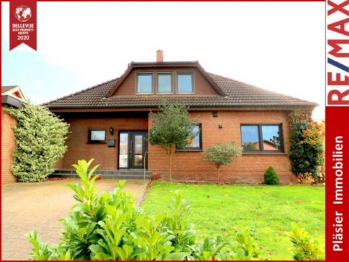 Westoverledingen Immo Großer Bungalow * Ihrhove-Zentrum * 6 ZKB * 5 Schlafzimmer * 3 Abstellräume * Keller * renoviert * Haus kaufen