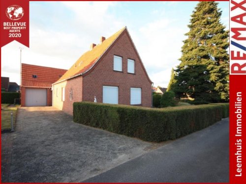 Weener Immobilien * Großes Grundstück * 4 Zimmer * Heizung von 2018 * Nebengebäude ca. 150 m² * Gäste WC * Haus kaufen