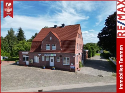 Weener Immobilien " Büttenwarder-Gefühl inklusive: Traditionskneipe mit modernisiertem Saalbetrieb " Gewerbe kaufen