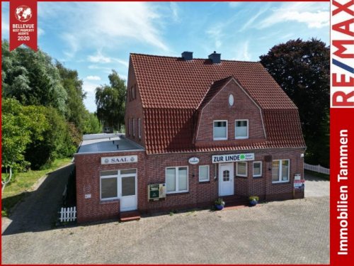 Weener Gewerbe Immobilien " Büttenwarder-Gefühl inklusive: Traditionskneipe mit modernisiertem Saalbetrieb " Gewerbe kaufen