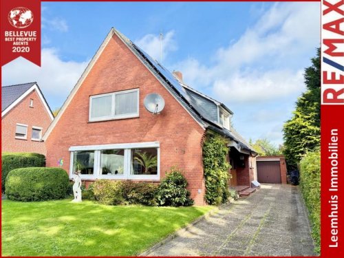 Weener Immobilien Sackgassenlage * Einliegerwohnung möglich PV- Anlage * Hohlraumisolierung * Dachisolierung * Garage Haus kaufen