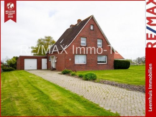 Bunde Teure Häuser Sehr gepflegtes Einfamilienhaus mit großem Grundstück, Kamin & unverbaubarem Blick ins Grüne! Haus kaufen