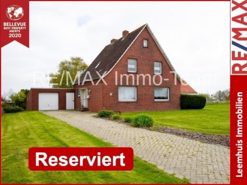 Bunde Inserate von Häusern Sehr gepflegtes Einfamilienhaus mit großem Grundstück, Kamin & unverbaubarem Blick ins Grüne! Haus kaufen