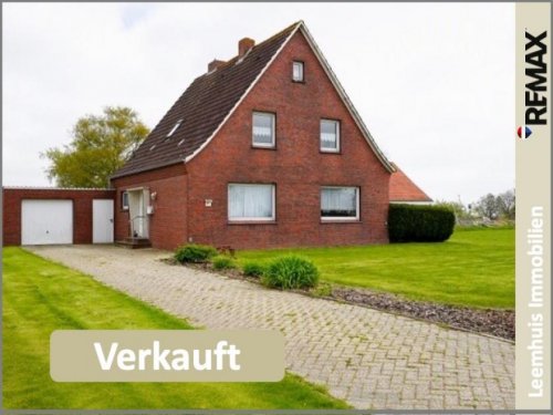 Bunde Hausangebote Sehr gepflegtes Einfamilienhaus mit großem Grundstück, Kamin & unverbaubarem Blick ins Grüne! Haus kaufen