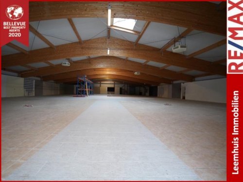 Bunde Gewerbe Vielseitig nutzbare große Halle in Grenznähe zu den Niederlanden!!! Gewerbe kaufen