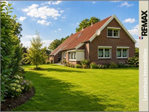 Ostrhauderfehn Haus Ein Paradies für Pferdeliebhaber 
Einfamilienhaus mit ca. 12.645 m² Grundstück in Idafehn! Haus kaufen