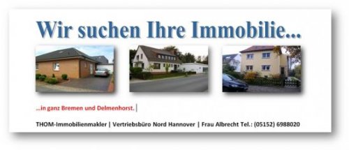 Bremen Immobilien Inserate Vahr! Doppelhaushälfte mit 4 Zimmern und Garten. Haus kaufen