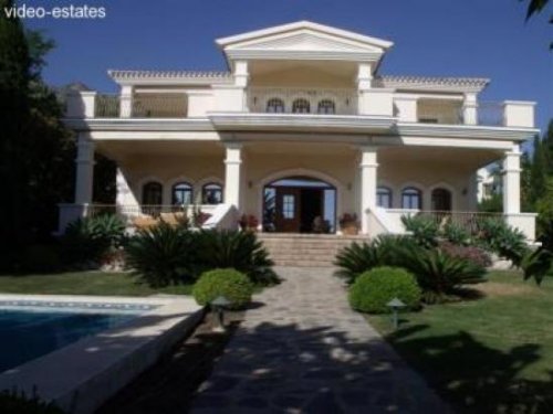 Marbella Wohnungen im Erdgeschoss Atemberaubende Villa in Sierra Blanca Haus kaufen
