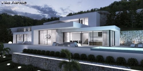 Marbella Häuser HDA-immo.eu: Klein, aber großige moderne Bauhausstil Villa 3 SZ (Ohne Grundstück) Haus kaufen