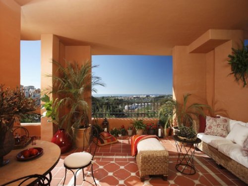 Marbella Wohnungen im Erdgeschoss Luxuriöse Penthäuser in bester Lage mit herrlichem Meerblick Haus kaufen