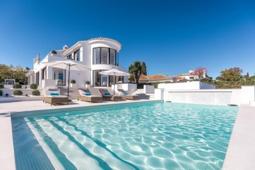 Marbella Immobilien Moderne Villa in bester Lage Haus kaufen