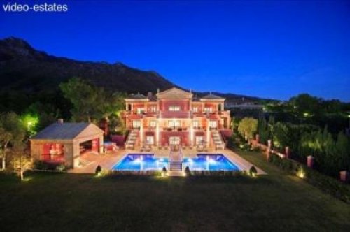 Marbella Mietwohnungen Luxusvilla jetzt 3 Mil. Euro reduziert oberhalb Marbella in Sierra Blanca Haus kaufen