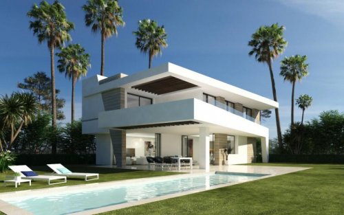 Estepona Mietwohnungen Moderne Villen auf der Neuen Goldenen Meile Haus kaufen