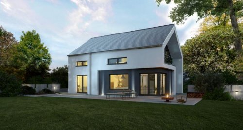 Bückeburg Provisionsfreie Immobilien NEUBAU DESIGNHAUS MIT RÜCK- UND VORSPRUNG KFW 40 Haus kaufen