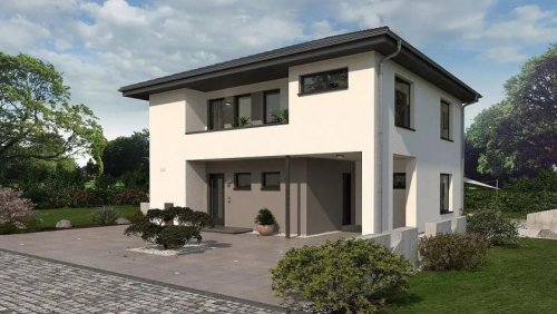 Lübbecke Immobilien NEUBAU ELEGANZ UND KOMFORT IN VOLLENDUNG KFW 40 Haus kaufen
