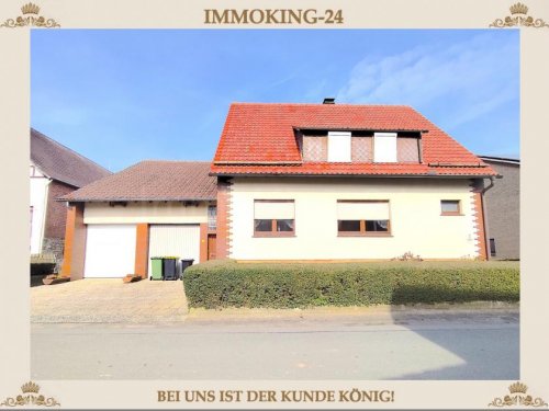 Breuna Haus ++ HOCHWERTIGES EINFAMILIENHAUS INKL. SCHEUNE UND AUSBAUPOTENTIAL IN GUTER LAGE! ++ Haus kaufen