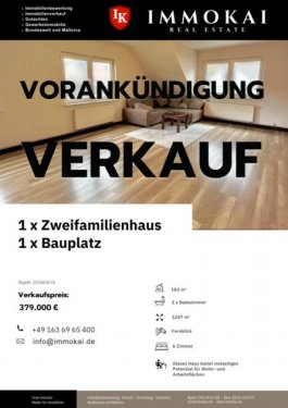 Weilmünster Haus WEILMÜNSTER: Mehrfamilienhaus mit Bauplatz - Ihr perfektes Zuhause in Selters. Vielfalt in einem Paket. Haus kaufen