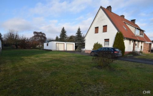 Walkenried Günstiges Haus Gemütliches Einfamilienhaus mit Doppelgarage und ebenerdigem Grundstück im Klosterort Walkenried Haus kaufen