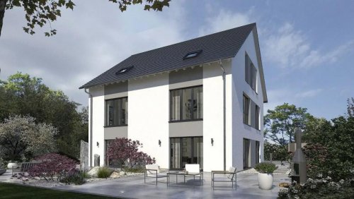 Essen Hausangebote Einzugsfertige individuelle Doppelhaushälfte mit zwei vollgeschossen ausgebautem Dachgeschoss zum Kauf - OKAL Doppelhaus 04