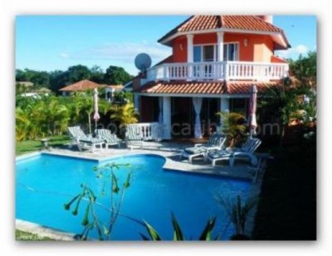 Sosúa/Dominikanische Republik Suche Immobilie Sosúa: grosszügige gepflegte Villa mit 3 Schlafzimmern in einer beliebten neuen Wohnanlage. Haus kaufen
