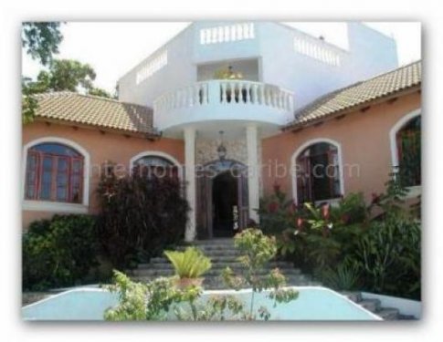 Sosúa/Dominikanische Republik Sosúa: Wunderschöne Villa mit fantastischem Blick Haus kaufen