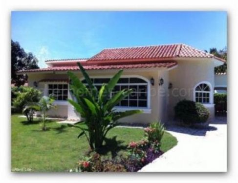 Sosúa/Dominikanische Republik Immobilien Sosua: Wunderschöne Villa in renommierter Wohnanlage bei Sosúa. Haus kaufen